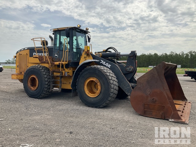 CARGADOR FRONTAL 2012 JOHN DEERE 744K