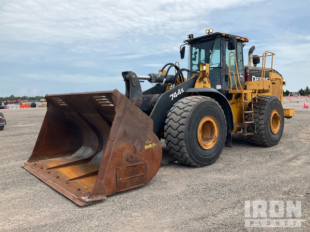 CARGADOR FRONTAL 2012 JOHN DEERE 744K