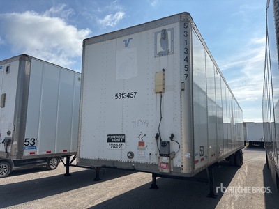 2013 Vanguard 53 ft x 102 in T/A Van Trailer