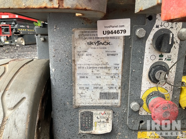 ELEVADOR TIJERA 2019 SKYJACK SJIII3219