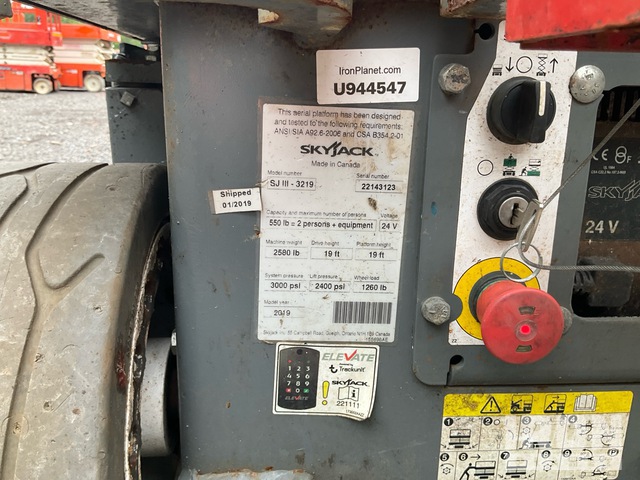 ELEVADOR TIJERA 2019 SKYJACK SJIII3219