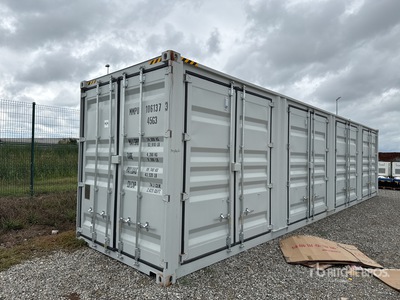 40 ft Multi-Door Open-Sided Storage Container