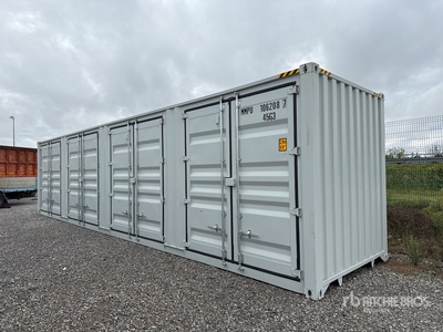 40 ft Multi-Door Open-Sided Storage Container