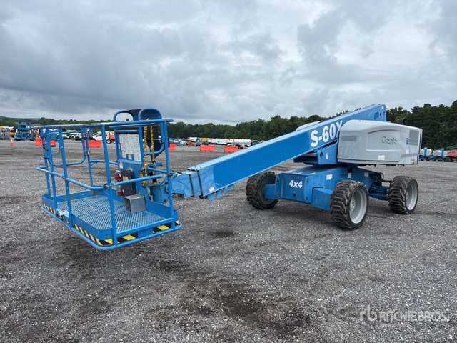 2015 Genie S-60X 4WD Diesel Telescopic Boom Lift | Ritchie Bros ...