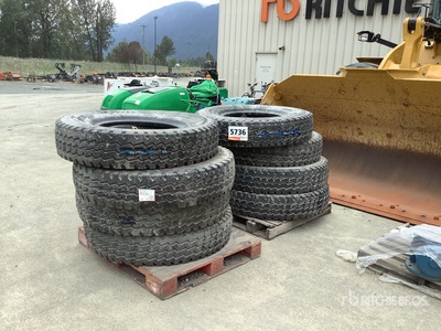 Quantity of (8) 12.00R24 Tires (Unused)