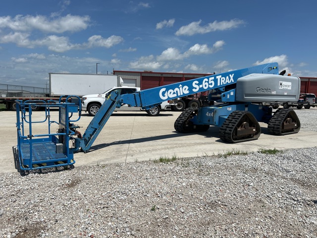 2008 Genie S-65TRAX Crawler Diesel Telescopic Boom Lift 2008 Genie S-65TRAX Crawler Diesel Telescopic Boom Lift