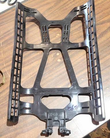 (60) Black Plastic MOLLE Backpack Frames