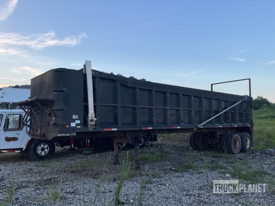 1980 East PSH 31 ft T/A Moving Floor Trailer