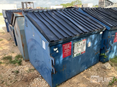 (10) Recycle Dumpsters