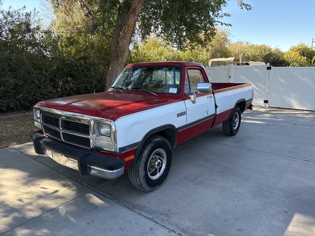 1991 Dodge Ram 250 LE 4x2 Pickup