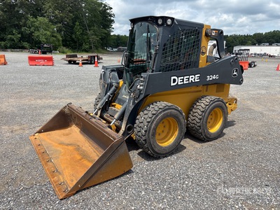 2018 John Deere 324G Kompaktlader