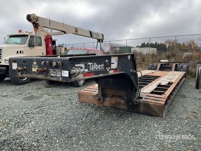 2015 Talbert 55 ton Tri/A Remorque Surbaissée