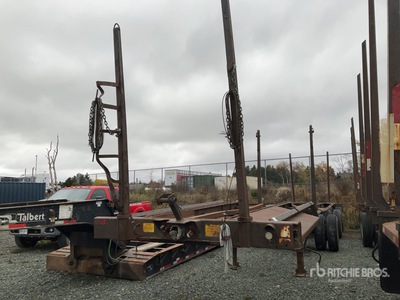 2000 BWS Tri/A Short Wood Przyczepa do kłód