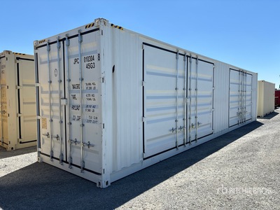 2025 40 ft High Cube Multi-Door Storage Container