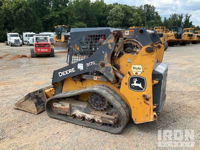 MINI CARGADOR SOBRE ORUGAS 2020 JOHN DEERE 317G