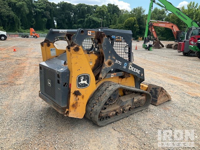 MINI CARGADOR SOBRE ORUGAS 2020 JOHN DEERE 317G