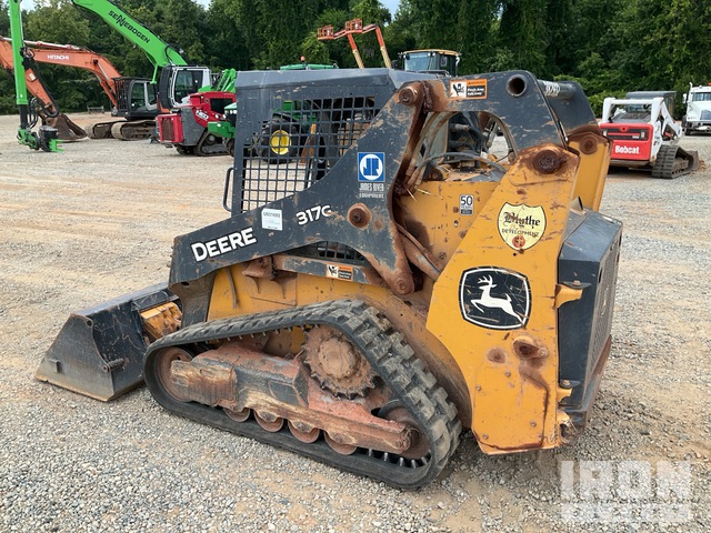 MINI CARGADOR SOBRE ORUGAS 2020 JOHN DEERE 317G