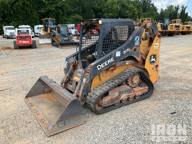 MINI CARGADOR SOBRE ORUGAS 2020 JOHN DEERE 317G