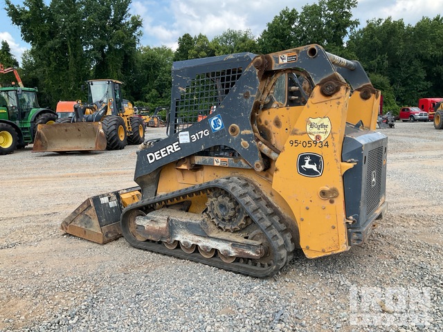 MINI CARGADOR SOBRE ORUGAS 2019 JOHN DEERE 317G