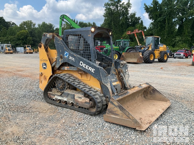 MINI CARGADOR SOBRE ORUGAS 2019 JOHN DEERE 317G