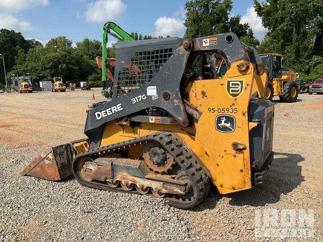 MINI CARGADOR SOBRE ORUGAS 2019 JOHN DEERE 317G