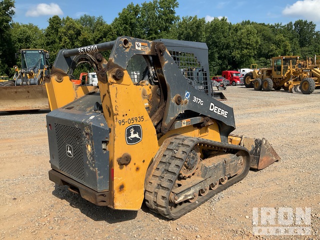 MINI CARGADOR SOBRE ORUGAS 2019 JOHN DEERE 317G