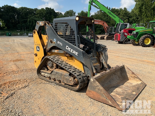 MINI CARGADOR SOBRE ORUGAS 2019 JOHN DEERE 317G