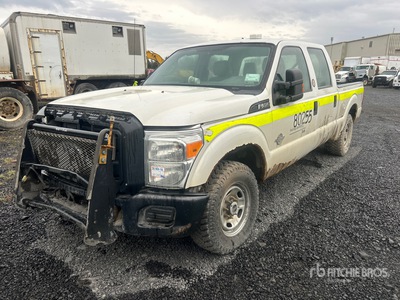 2015 Ford F-250 XL 4x4 Crew Cab Pickup (Inoperable)