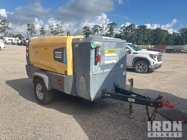 2017 Atlas Copco XAS440JD8 Mobile Air Compressor in Humble, Texas ...