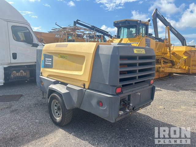 2017 Atlas Copco XAS440JD8 Mobile Air Compressor in Humble, Texas ...
