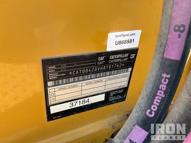 RETROEXCAVADORA 2021 CATERPILLAR 420