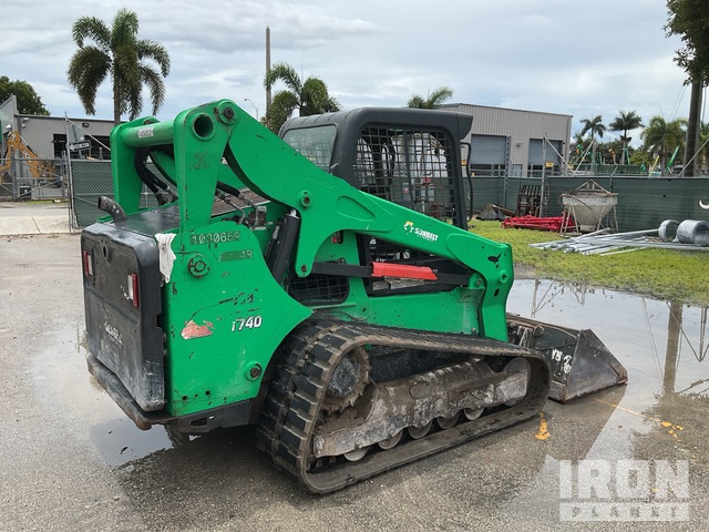MINI CARGADOR SOBRE ORUGAS 2018 BOBCAT T740