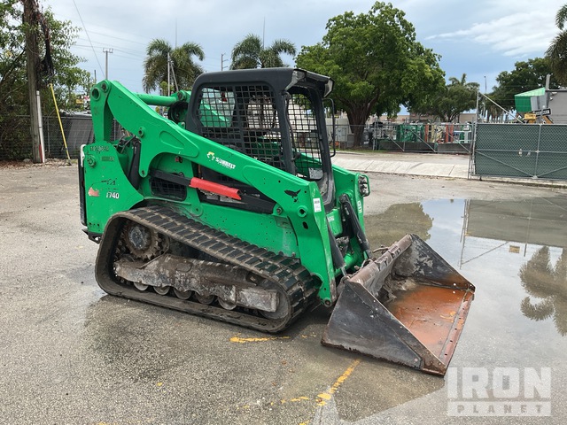 MINI CARGADOR SOBRE ORUGAS 2018 BOBCAT T740