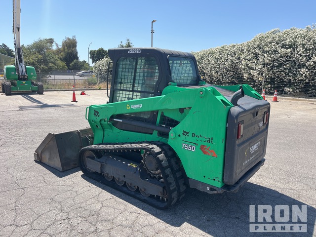 MINI CARGADOR SOBRE ORUGAS 2017 BOBCAT T550