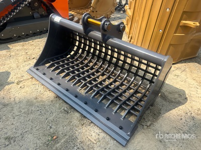 2025 Warrior WBMCS7-1600 63 in Skeleton Excavator Bucket - Fits Cat 307 (Unused)