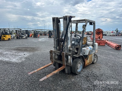UniCarriers MPF2A25LV 4050 lb Pneumatic Tire Forklift