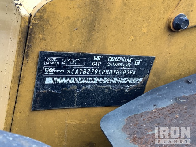 MINI CARGADOR SOBRE ORUGAS 2011 CATERPILLAR 279C