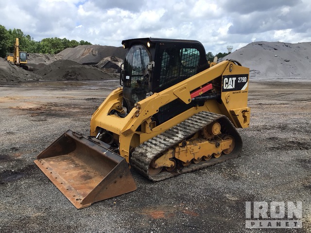 MINI CARGADOR SOBRE RUEDAS 2014 CATERPILLAR 279D