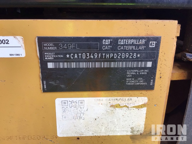 EXCAVADORA 2019 CATERPILLAR 349FL