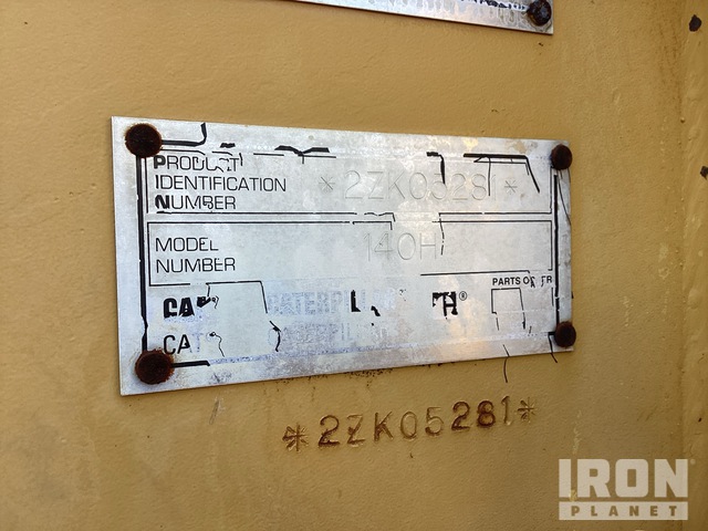 MOTOCONFORMADORA CATERPILLAR 140H 2000