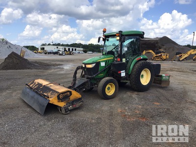 2017 John Deere 4066R Broom Tractor