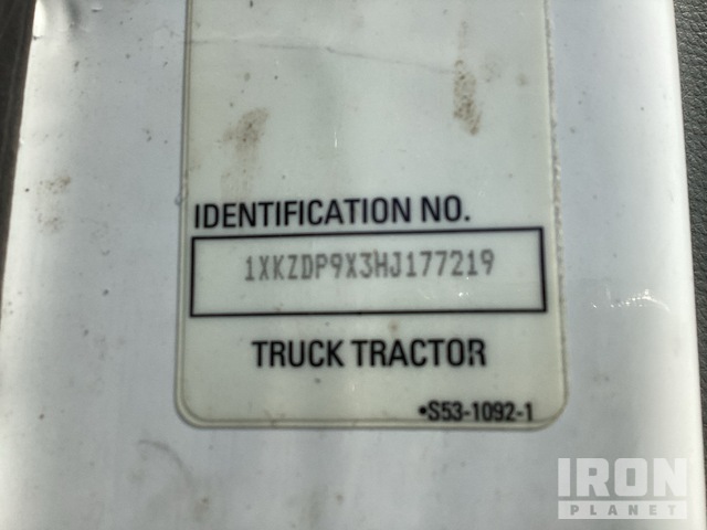 CAMIóN 2017 KENWORTH