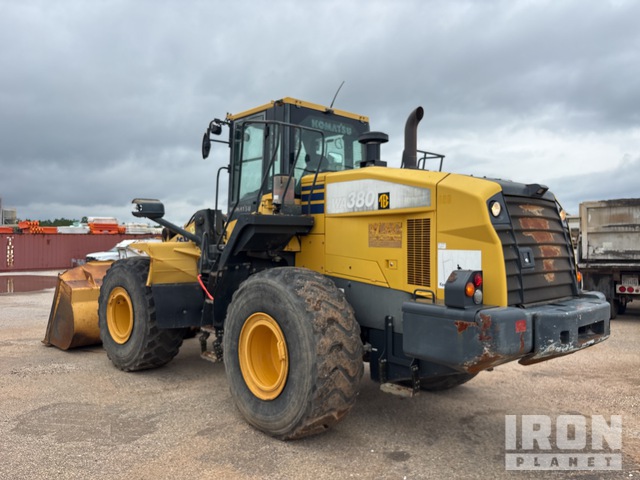 CARGADOR FRONTAL 2014 KOMATSU WA3807