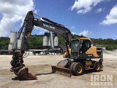 2018 Volvo EW180E Wheel Excavator