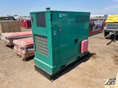 2008 Boss TIG Inc BUP2516MH-E 25 kW Skid-Mounted Generador    (Inoperable)