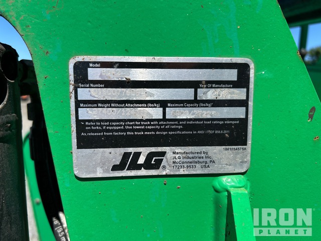 MANIPULADOR 2016 JLG/SKYTRAK