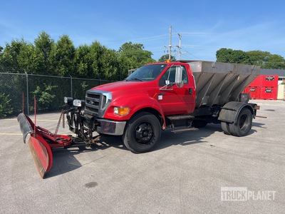 2005 Ford F-750 XL 4x2 Pług śnieżny
