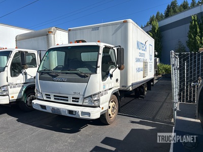 2007 Isuzu NQR 4x2 COE Van Truck (Inoperable)