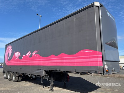 2018 Vawdrey 12.2 m Tri/A Step Deck Remorque pour rideaux latéraux