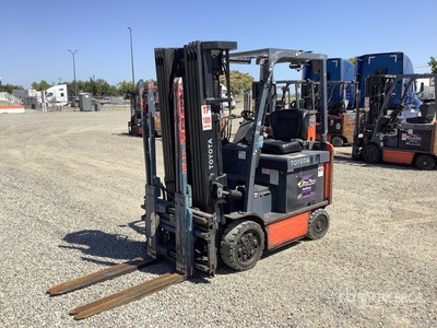 2021 Toyota 8FBCU25 2850 lb Electric Forklift